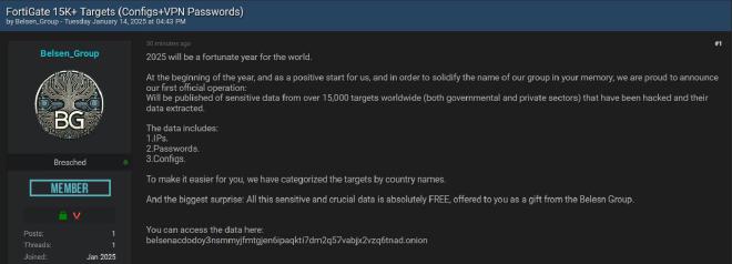 Belsen Group Post on X!